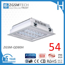 Recessed Mounting 80W LED Gas Station Canopy Light